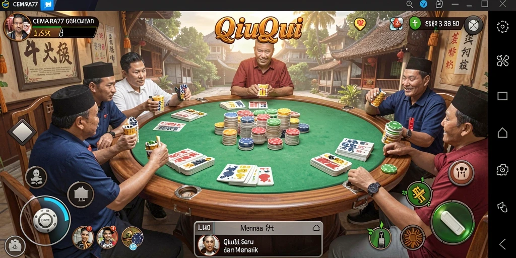 Tampilan gameplay seru dari CEMARA77 yang menantang.
