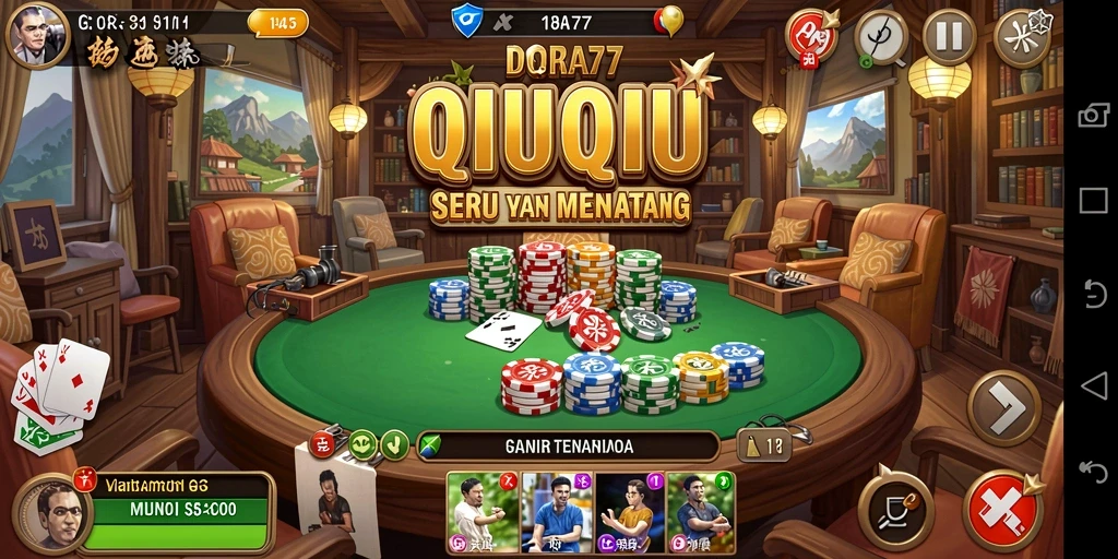 Tampilan gameplay seru DORA77 di layar utama.