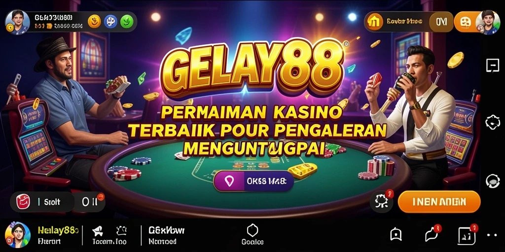 Tampilan gameplay menarik di GELAY88 dengan berbagai pilihan permainan.