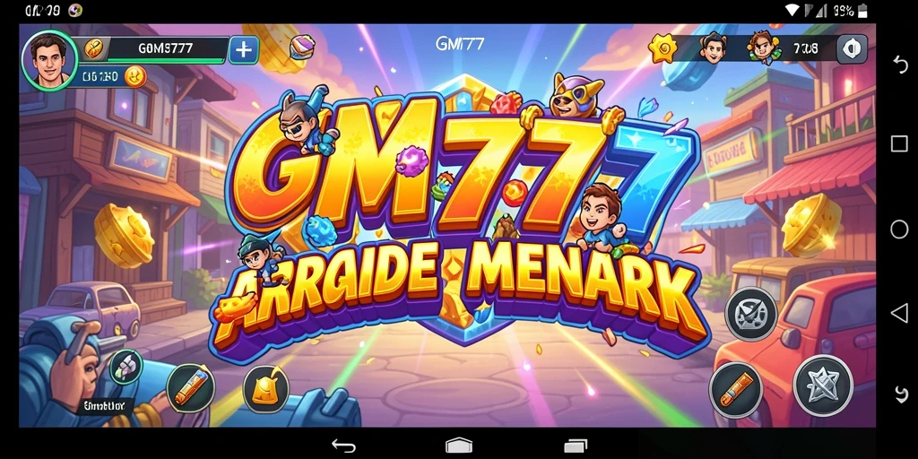 Tangkapan layar gameplay GM777 yang menampilkan aksi menegangkan dan seru.