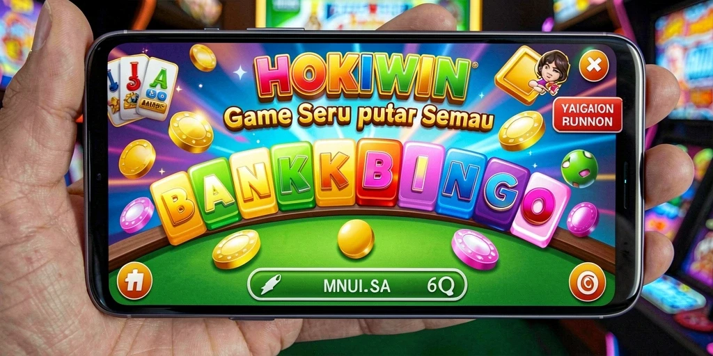 Tampilan gameplay HOKIWIN yang seru dan interaktif.