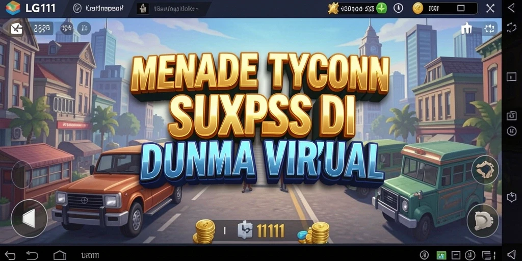 Menampilkan gameplay seru dan pengelolaan bisnis yang mendetail.