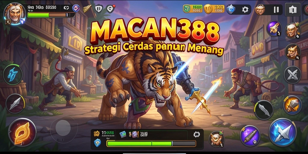 Tampilan gameplay strategis yang menantang dan memukau.