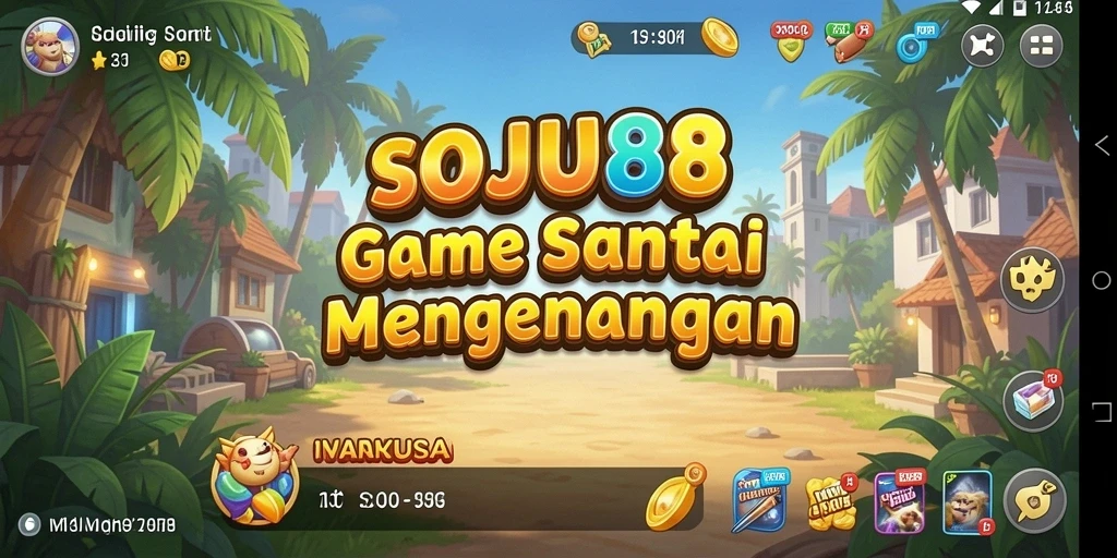 Screenshot menunjukkan gameplay menarik dan interaktif dari SOJU88.